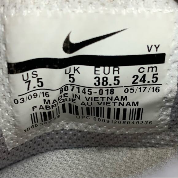 Nike FS Lite Run 3 Womens Training Shoe Size 7.5 - Picture 9 of 9